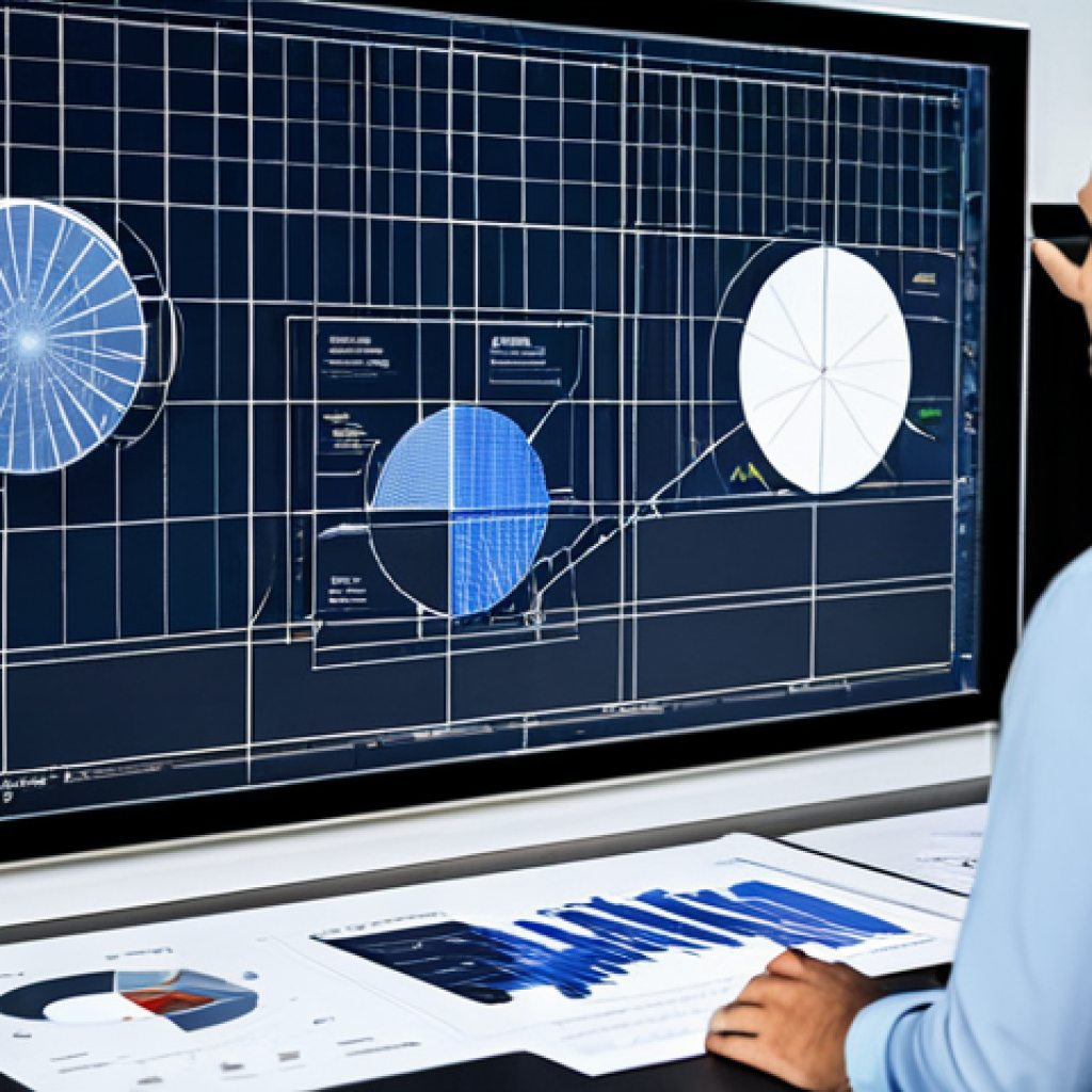 Predictive Analysis in Construction**

"A team of architects and engineers collaborating around a large touchscreen displaying a complex 3D building model overlaid with data visualizations (graphs, charts), fully clothed, appropriate attire, modern office setting with blueprints visible in the background, safe for work, perfect anatomy, natural proportions, professional, high-resolution, family-friendly."

**