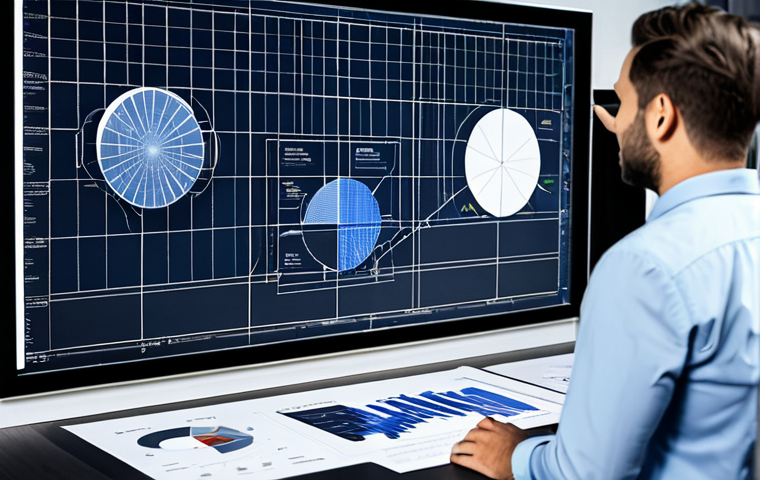 Predictive Analysis in Construction**

"A team of architects and engineers collaborating around a large touchscreen displaying a complex 3D building model overlaid with data visualizations (graphs, charts), fully clothed, appropriate attire, modern office setting with blueprints visible in the background, safe for work, perfect anatomy, natural proportions, professional, high-resolution, family-friendly."

**